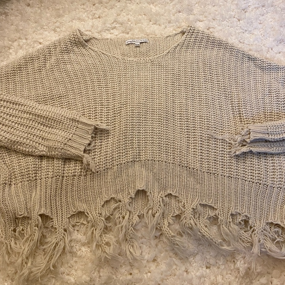 off white sweater
